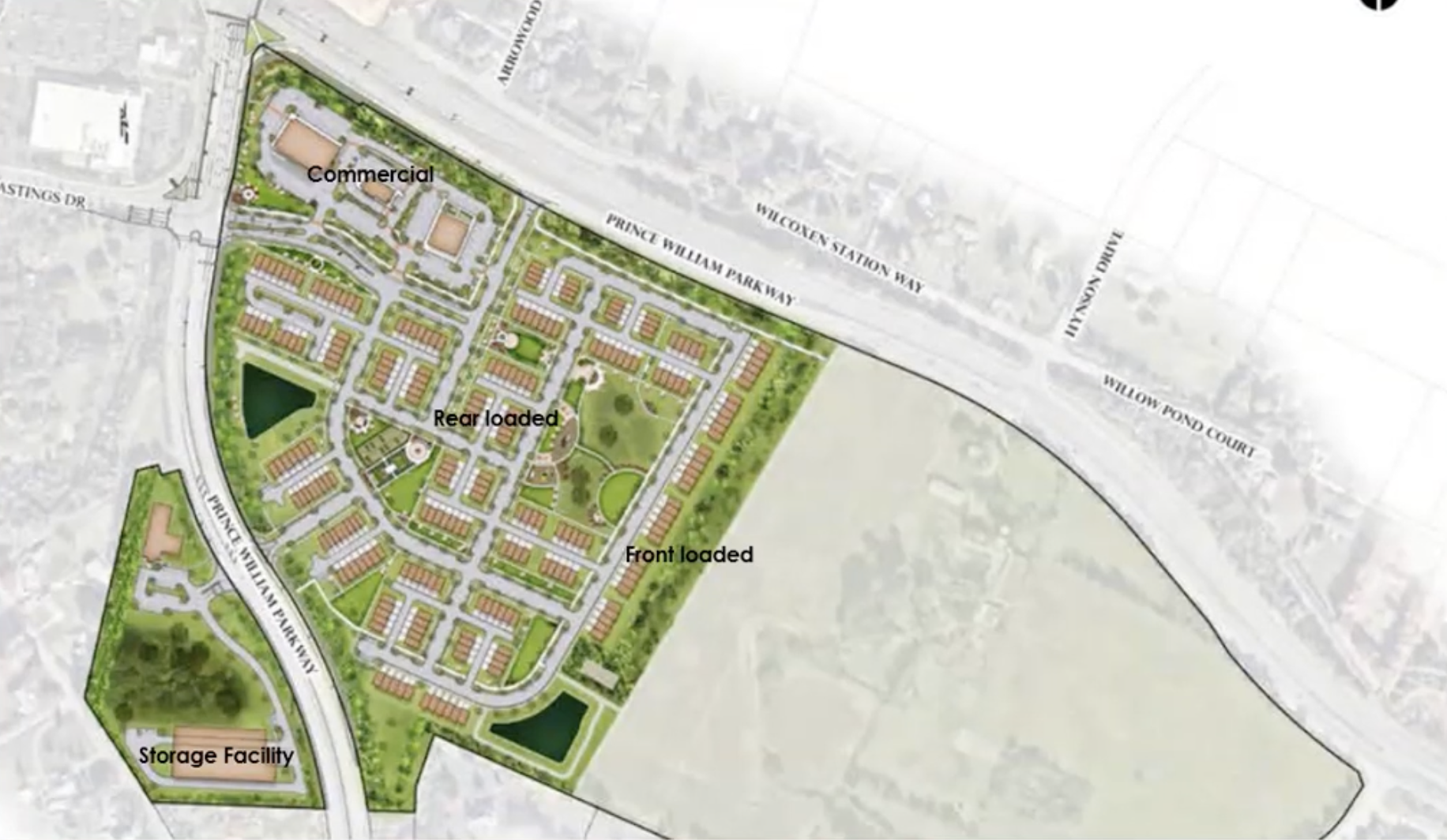 rendering of Kline project without fields